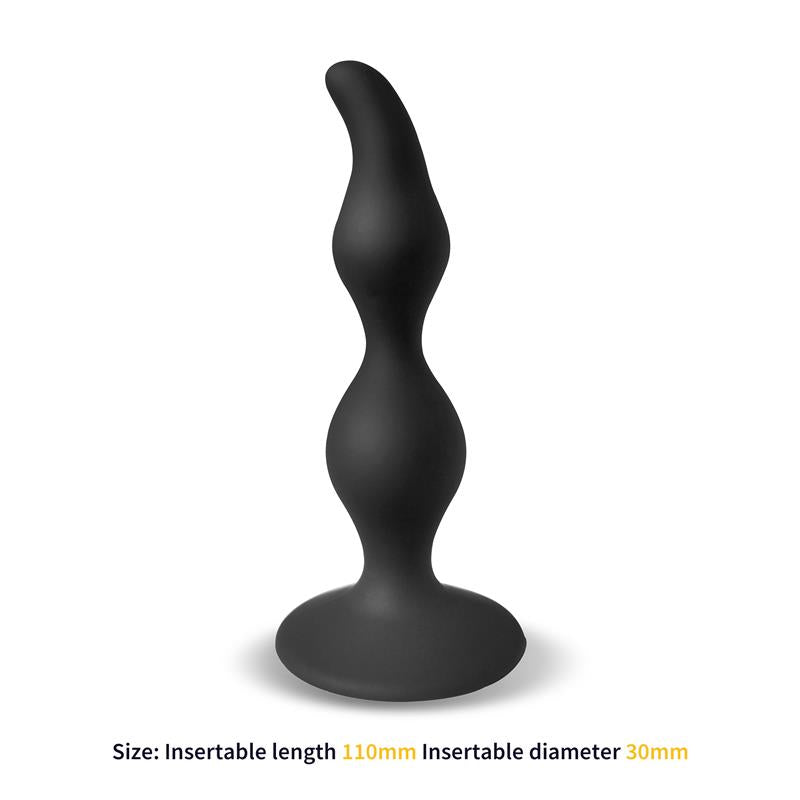 Dylamic Plug Anal Silicona 11 Cm X 3 Cm