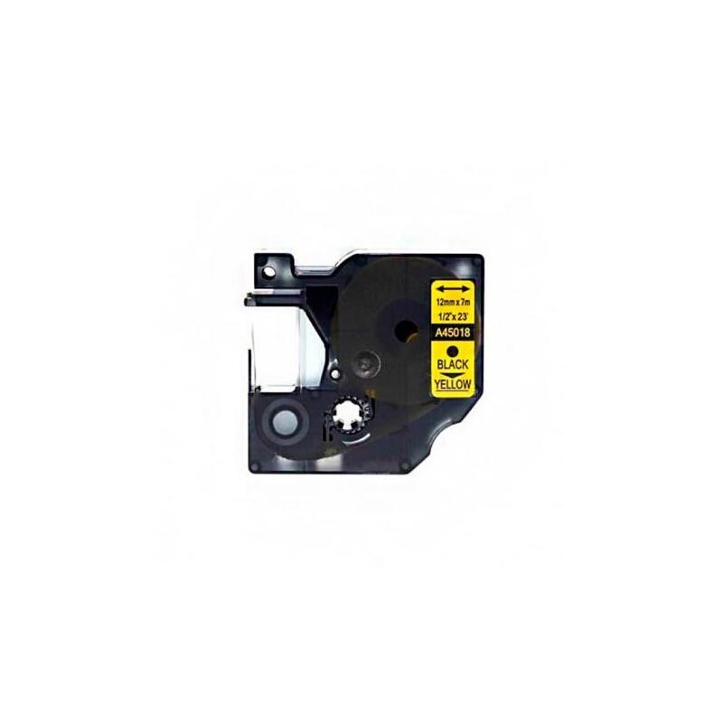 Dymo D1 45018 Negro/Amarillo Cinta Rotuladora Generica S0720580