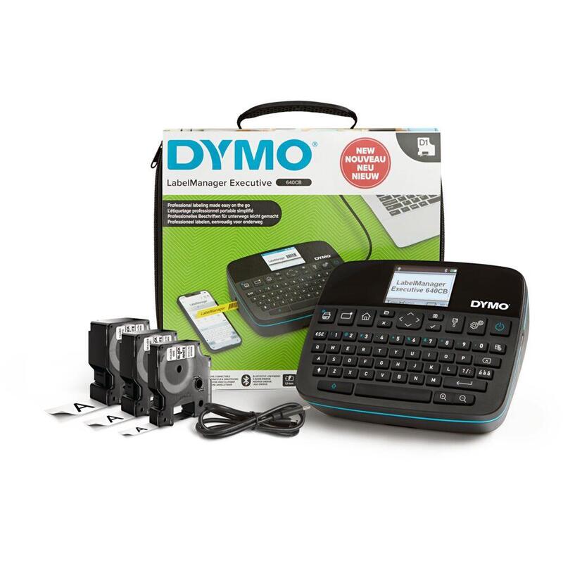 Dymo Labelmanager 640cb 6 9 12 19 24mm D1-Bänder Qwz Value P