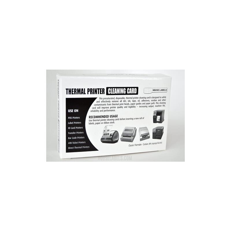 Dymo Labelwriter Cleaning Card Enthält 10 Reinigungskarten