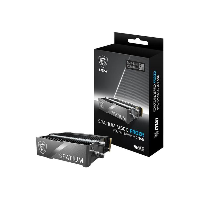 Dysk Ssd Msi Spatium M580 2tb Pcie5 Nvme M.2 Frozr