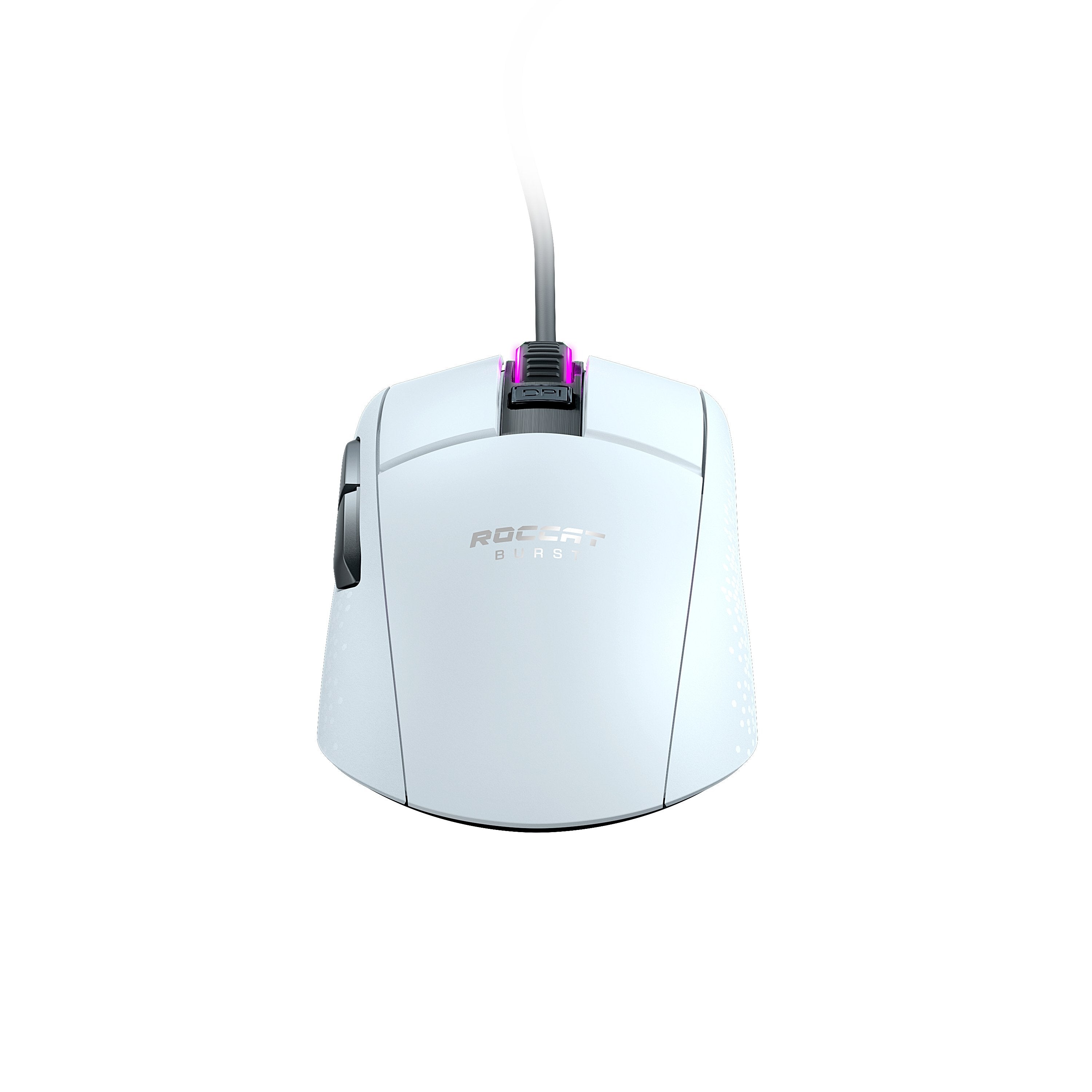 Raton Para Juegos Roccat Burst Core Blanco Rgb