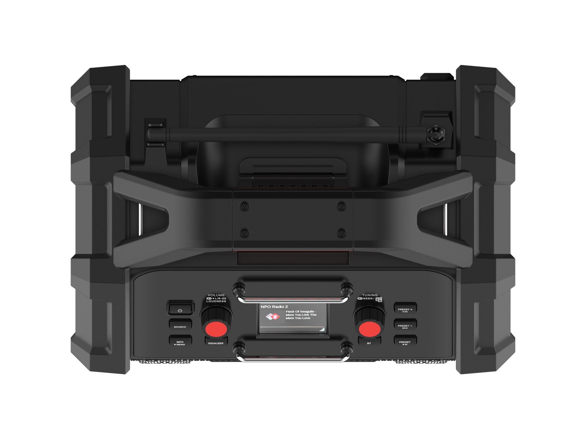 EAN 8719689465629 - Perfectpro ROCKTAGON Lugar de trabajo Digital Negro, Rojo imagen 12