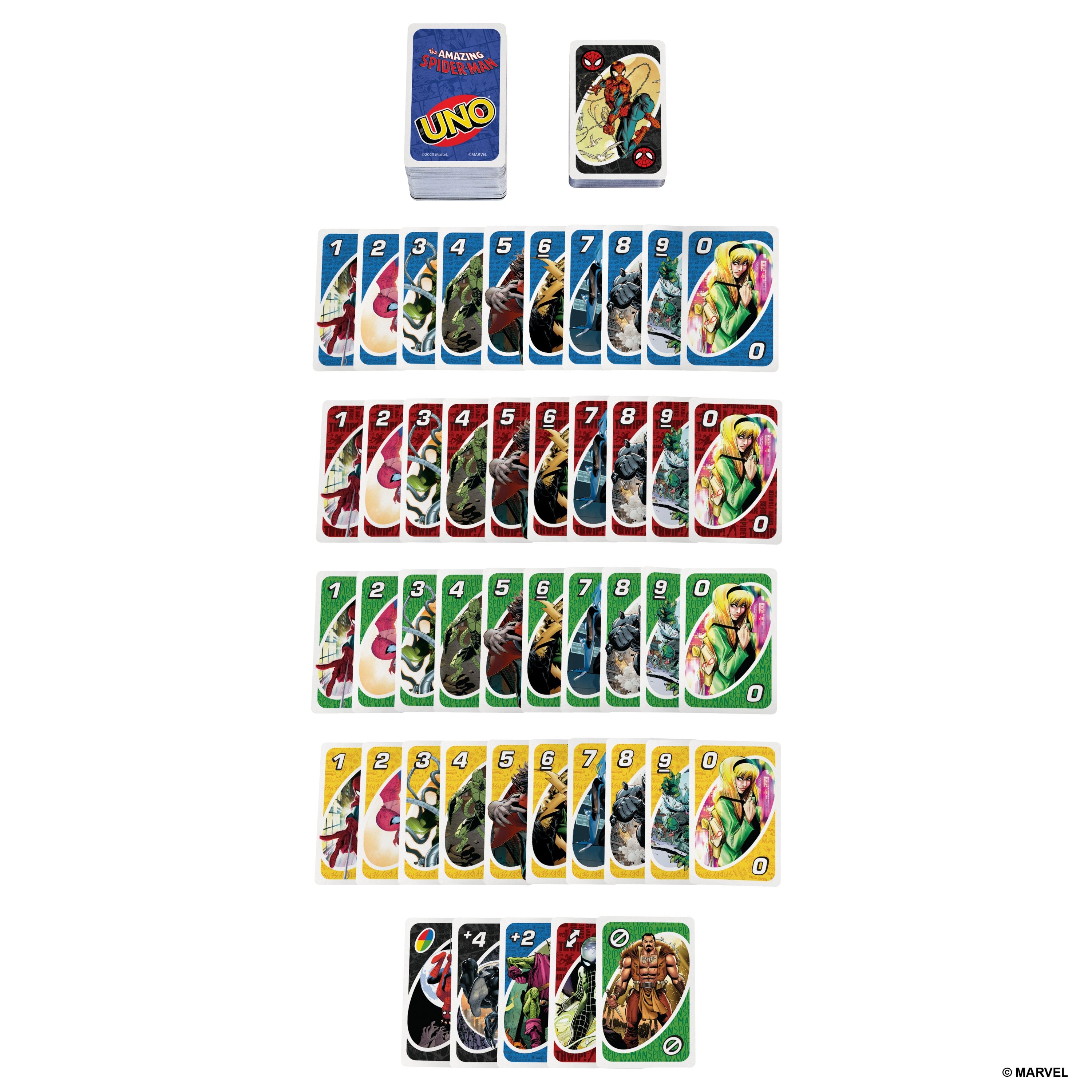 EAN 0194735241415 - Games UNO The Amazing Spider-Man Juego De Cartas Perder las cartas imagen 5