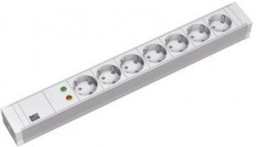 EAN 4016514019366 - Bachmann 7x Schuko, 2m base múltiple 7 salidas AC Gris imagen 1