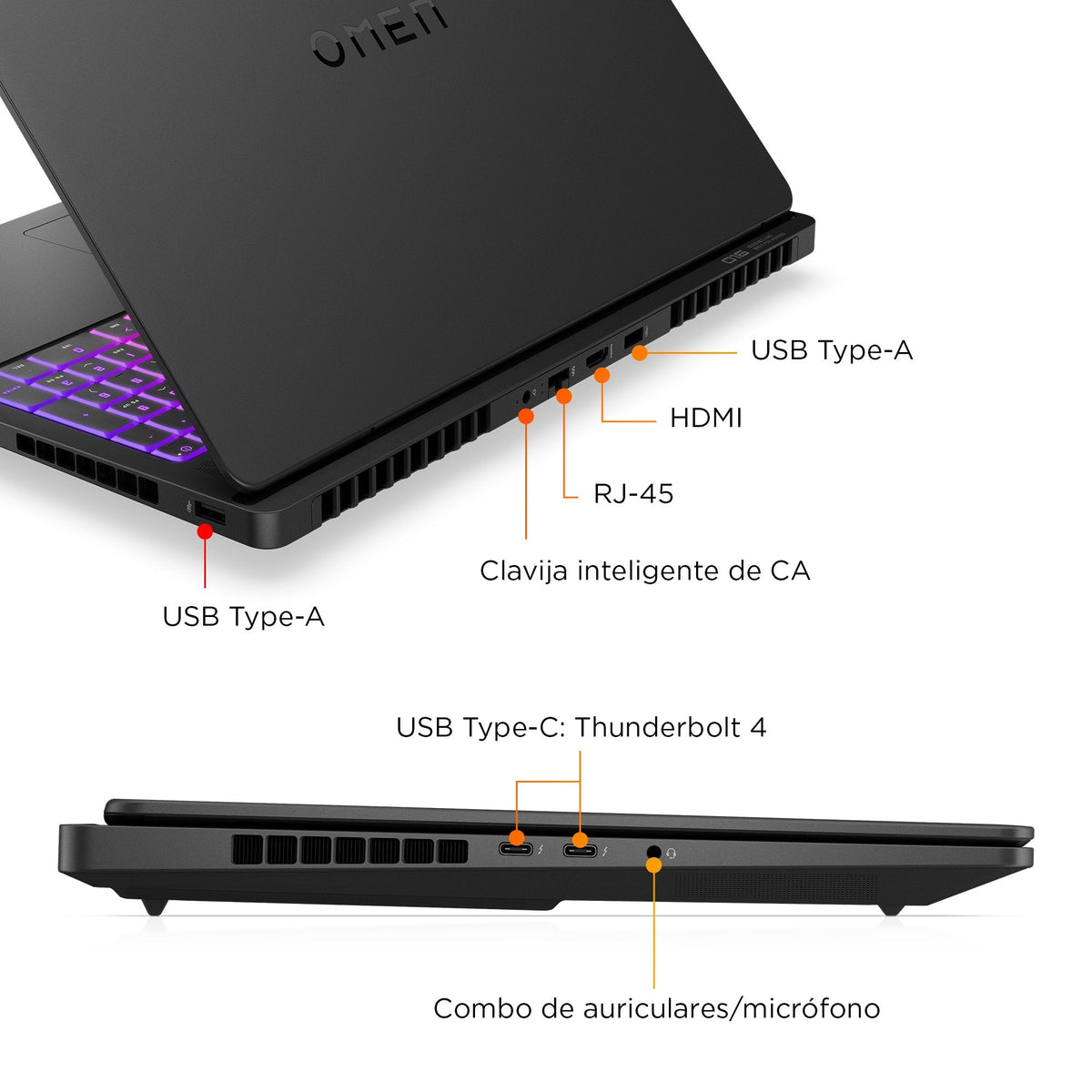 Hp Omen Max Gaming Laptop 16-Ah0001ns Intel Core Ultra 9 275hx/32gb/1tb Ssd/Rtx 5070 Ti/16"