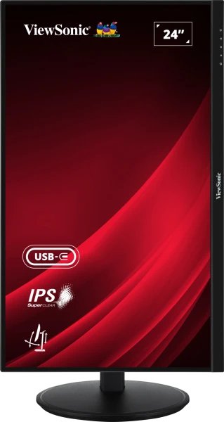 Viewsonic Vg2409-Mhdu-2, Monitor Led 61 Cm 24", Negro, Fullhd, Ips, Concentrador Usb-C, Panel De 100hz Vg2409-Mhdu-2