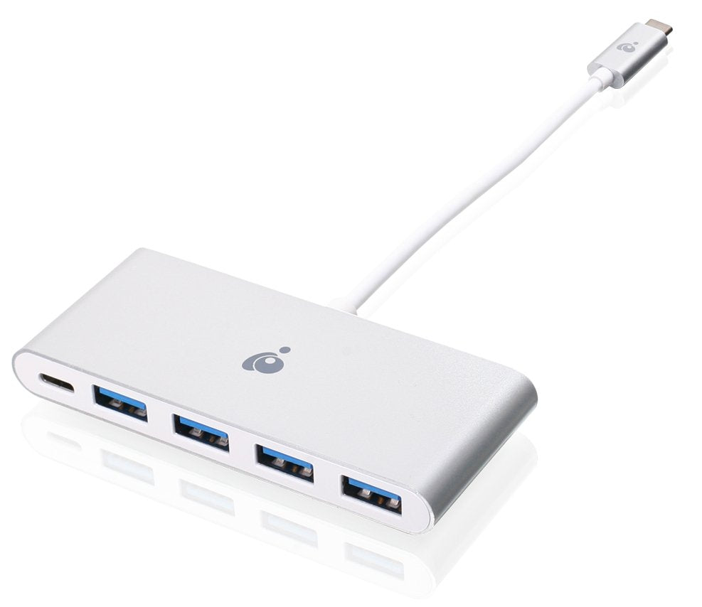 Usb-C To 4 Port Usb-A Hub With Pd Pass-Thru