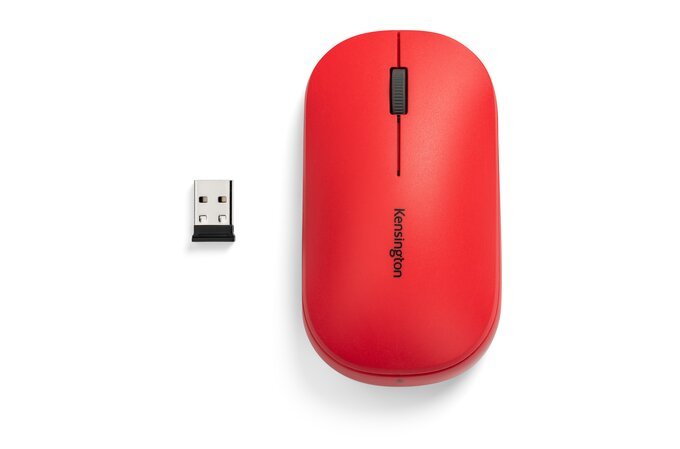 Ratón Kensington Inalámbrico Dual Suretrack: Rojo
