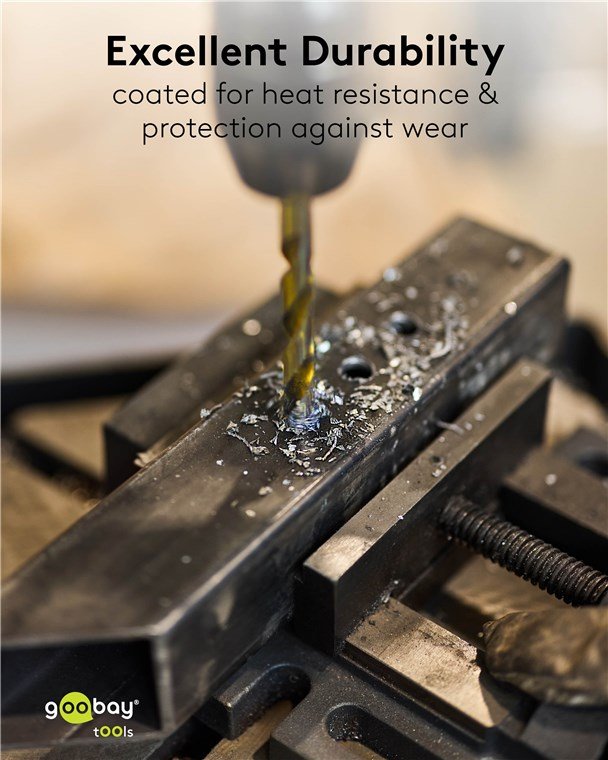 Juego De Brocas Para Metal Y Mampostería, 17 Brocas Afiladas Para Agujeros Pasantes Y Ciegos En Metal Y Piedra,