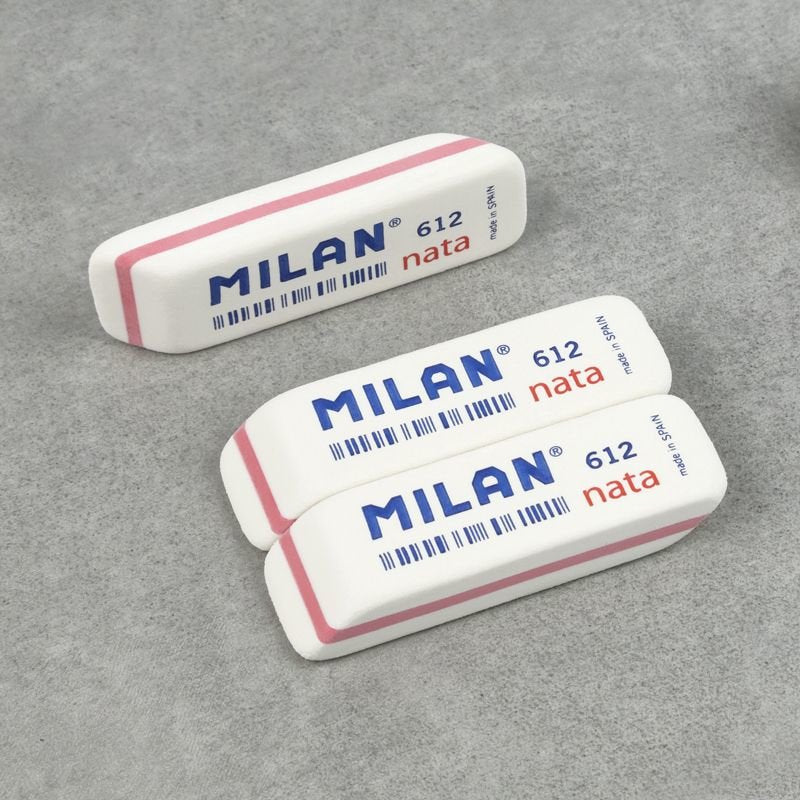 EAN 8414034006129 - Milan CPM612 goma Plástico Blanco 12 pieza(s) imagen 4