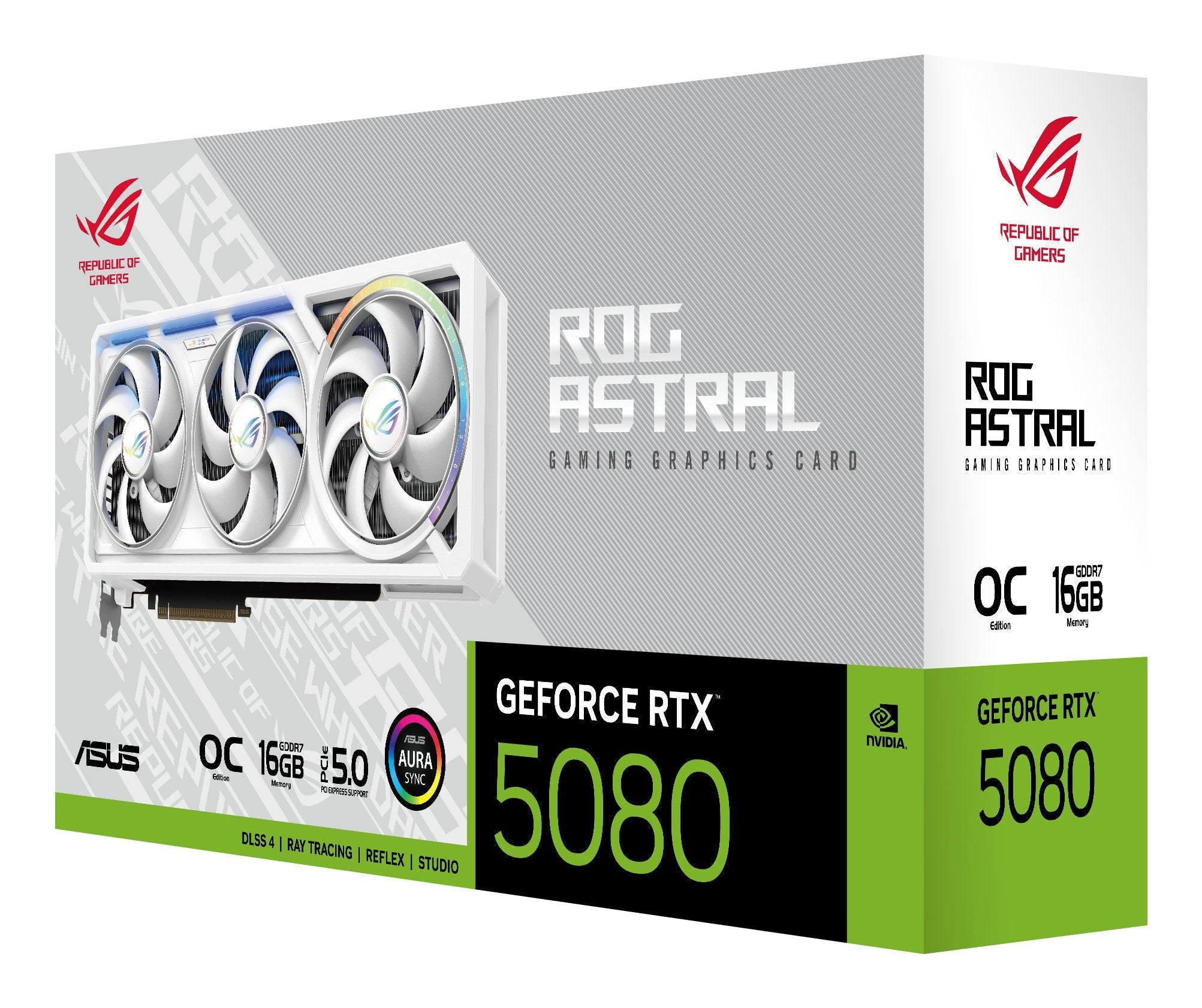 EAN 4711636112048 - ASUS ROG Astral - -RTX5080-O16G-WHITE NVIDIA GeForce RTX 5080 16 GB GDDR7 imagen 8