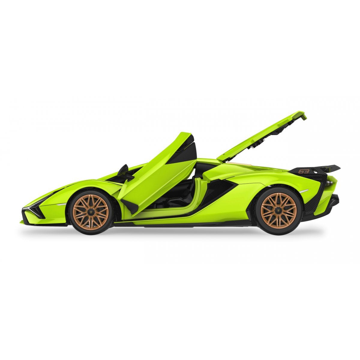 Jamara Lamborghini Sian Fkp 37 1:18 Verde 2.4ghz Kit