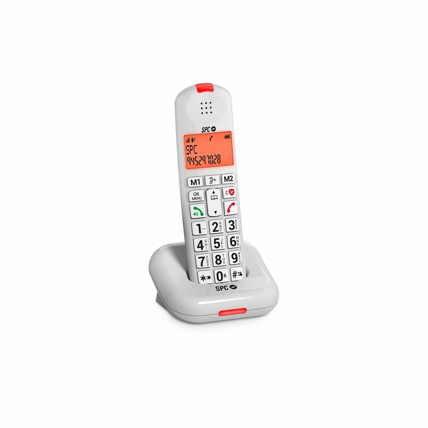 EAN 8436609912253 - SPC Comfort Kairo Teléfono DECT Identificador de llamadas Blanco imagen 1