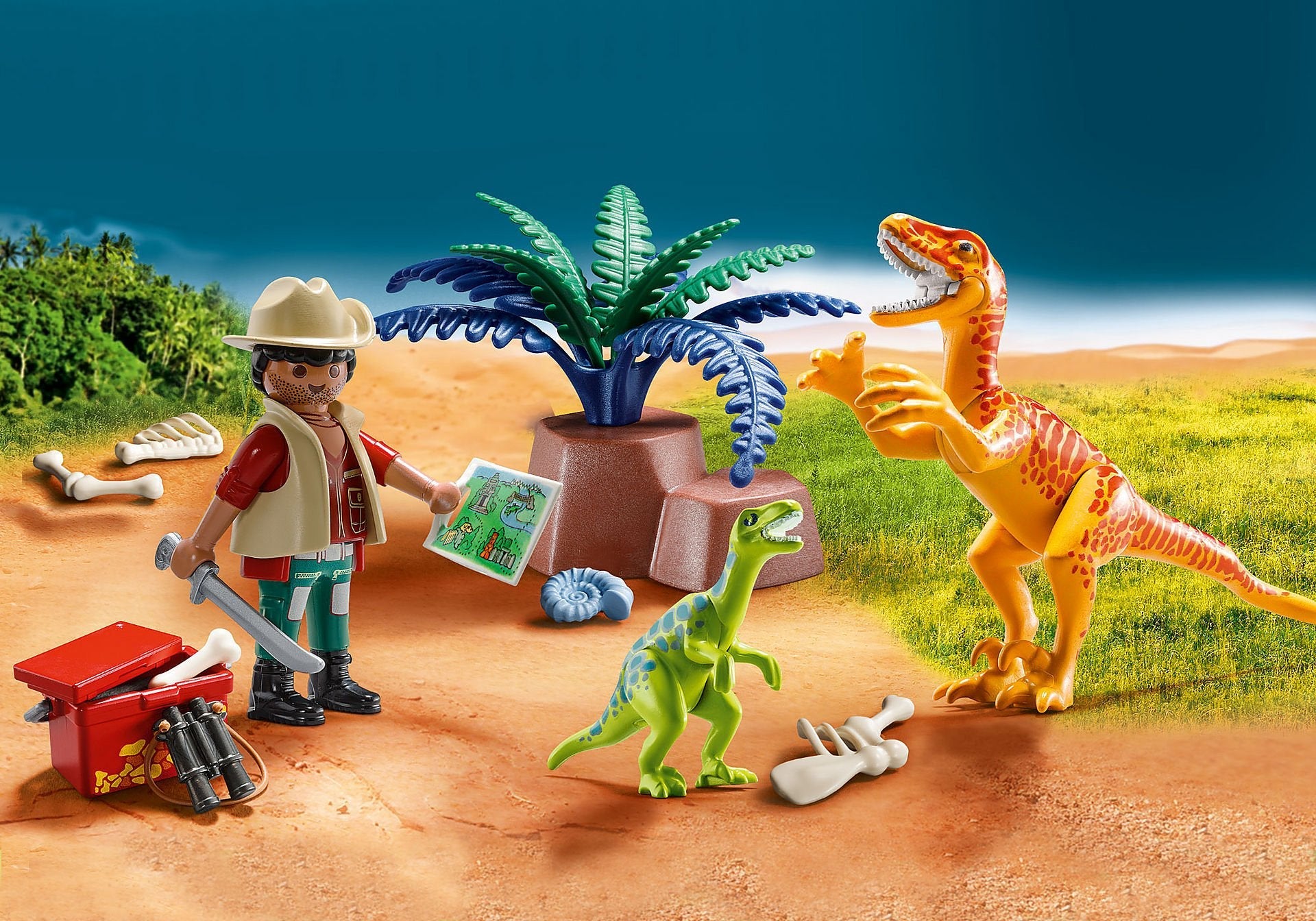 Playmobil 70108 - Dino Explorer Carry Case