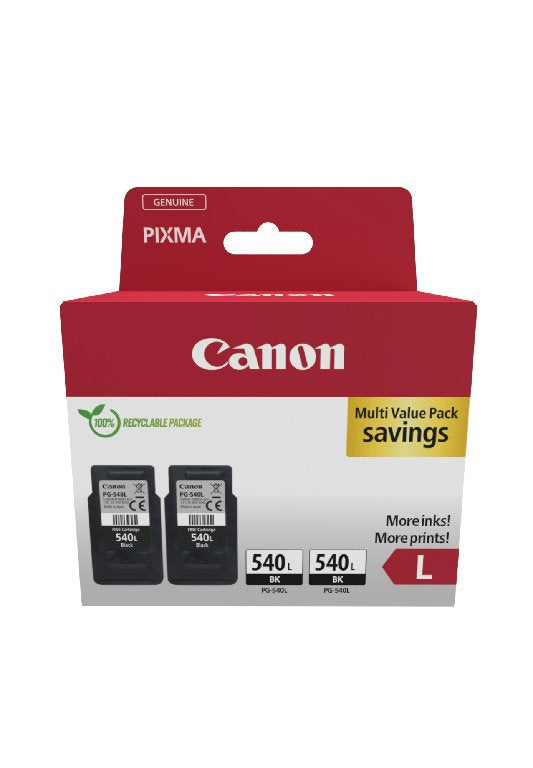 Tinta Canon Multipack Negro Pg-540l Twin 5224b020 300 Copias