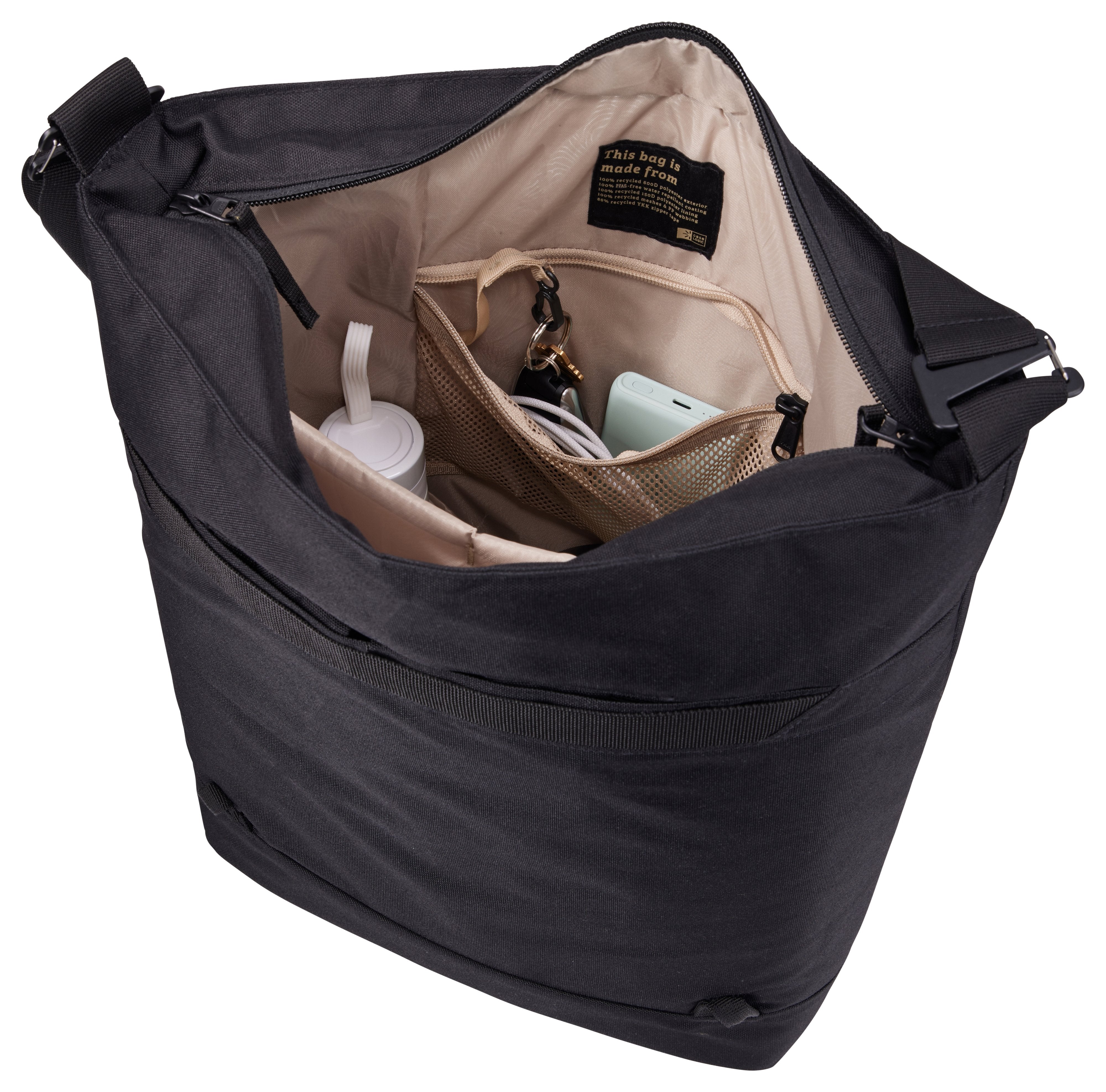 EAN 0085854256391 - Case Logic Invigo Eco INVIT116 Black 40,6 cm (16") Mochila Negro imagen 7