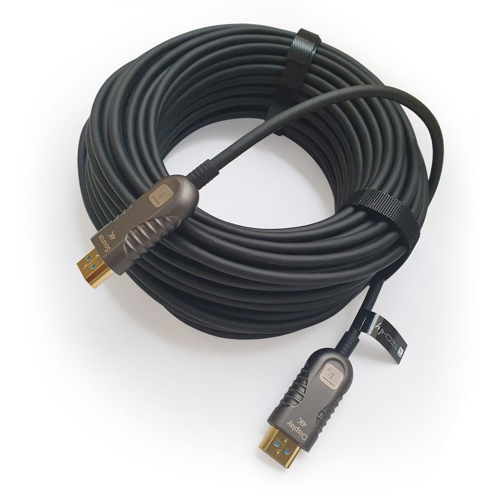Techly Icoc Hdmi-Hy2-010 Cable Hdmi A Hdmi 2.0 Óptico 4k M/M 10m
