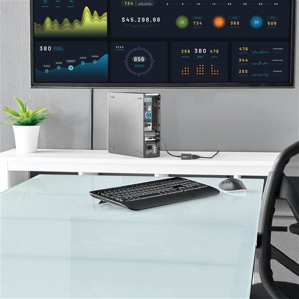 EAN 0065030836876 - StarTech.com DP2HDMI2 adaptador de cable de vídeo 0,21 m Negro imagen 5