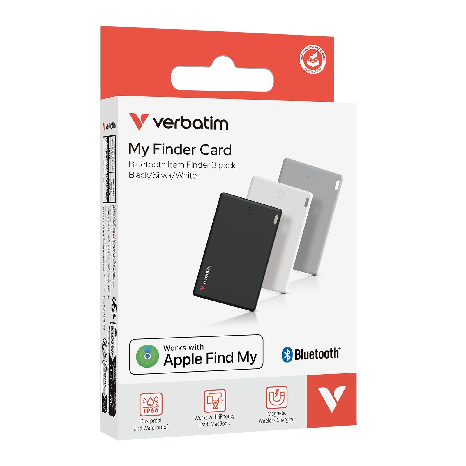 EAN 0023942321415 - Verbatim My Finder Personal Buscador Negro, Plata, Blanco imagen 3