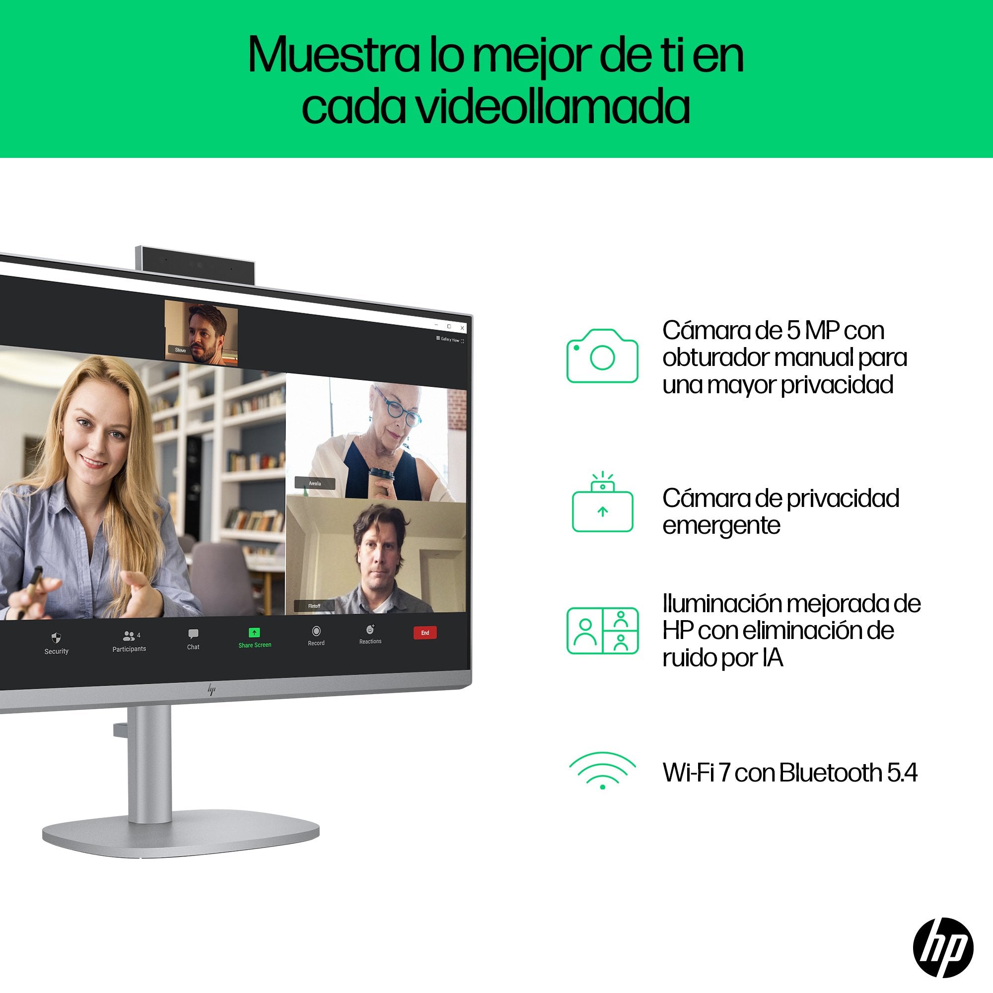 EAN 0198990175546 - HP OmniStudio X 27-cs0010ns Intel Core Ultra 5 125H 68,6 cm (27") 1920 x 1080 Pixeles PC todo en uno 32 G imagen 7