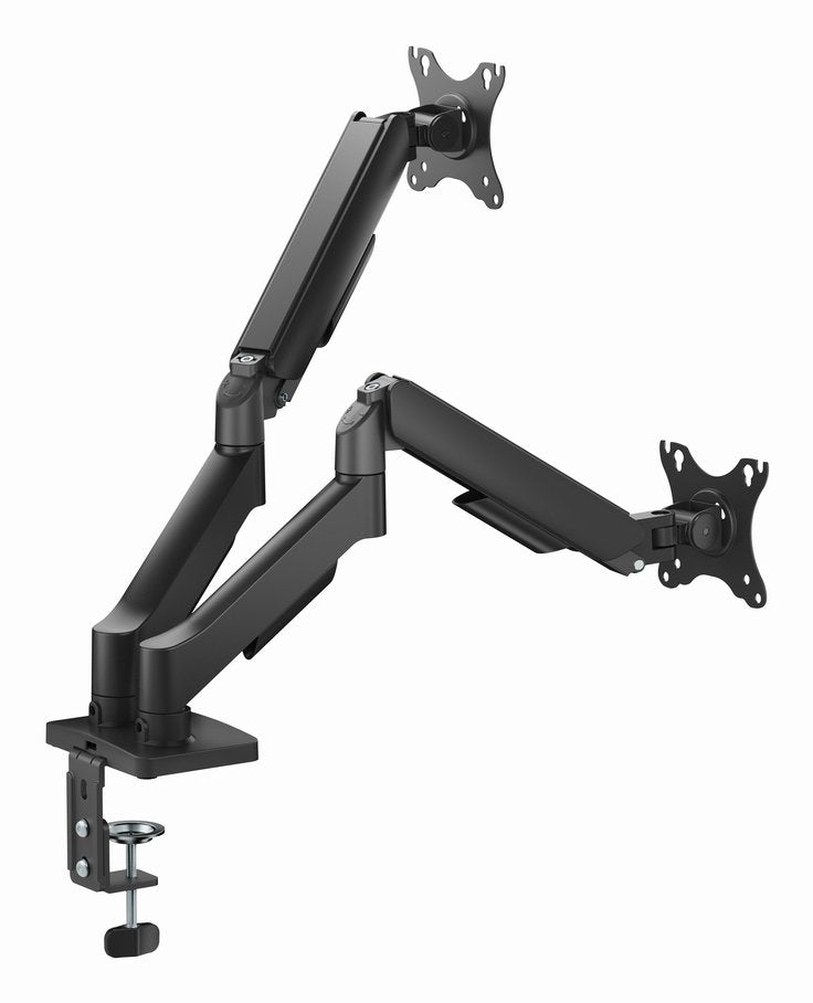 EAN 8716309135368 - Gembird MA-DA2U-01 soporte para monitor 81,3 cm (32") Escritorio Negro imagen 2