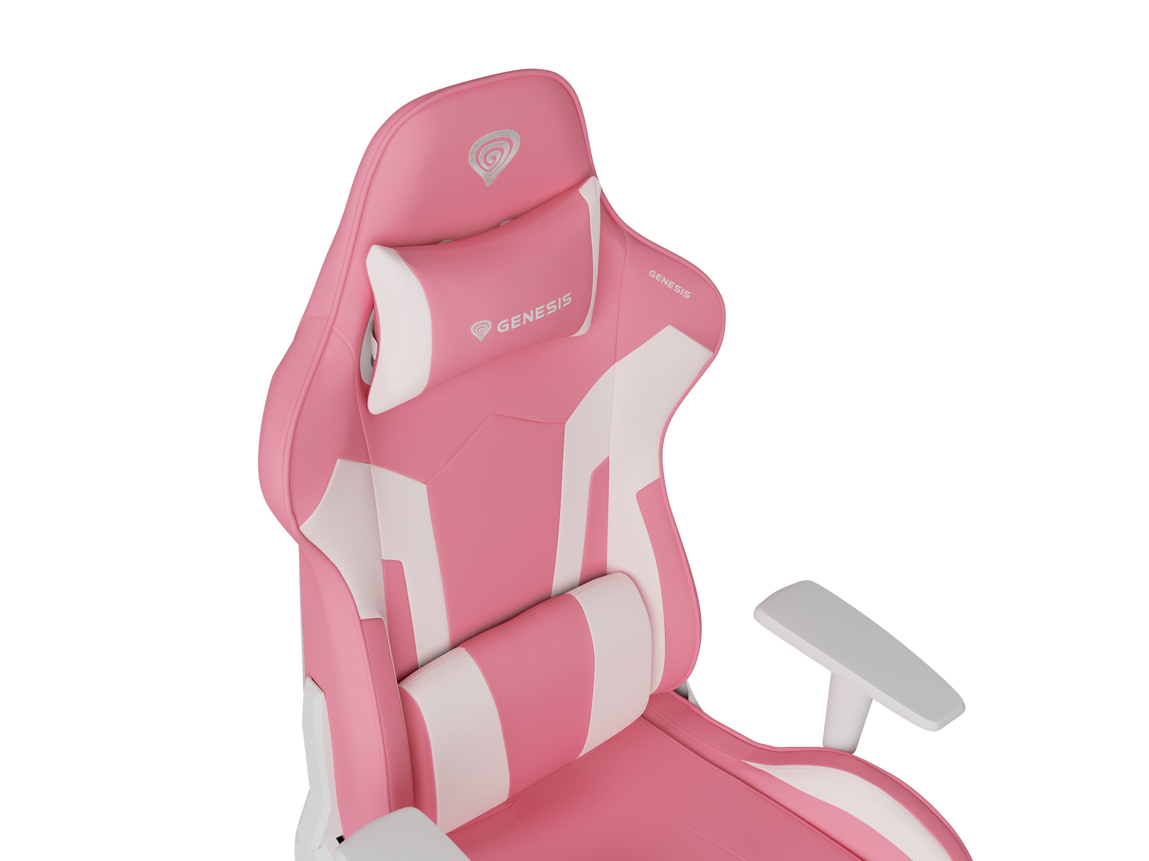 EAN 5901969435160 - GENESIS Nitro 710 Silla para videojuegos de PC Asiento inflable Blanco imagen 2