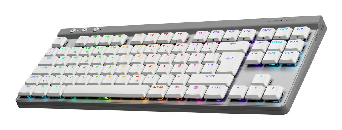 Logitech G515 Lightspeed Tkl Blanco (Pan)