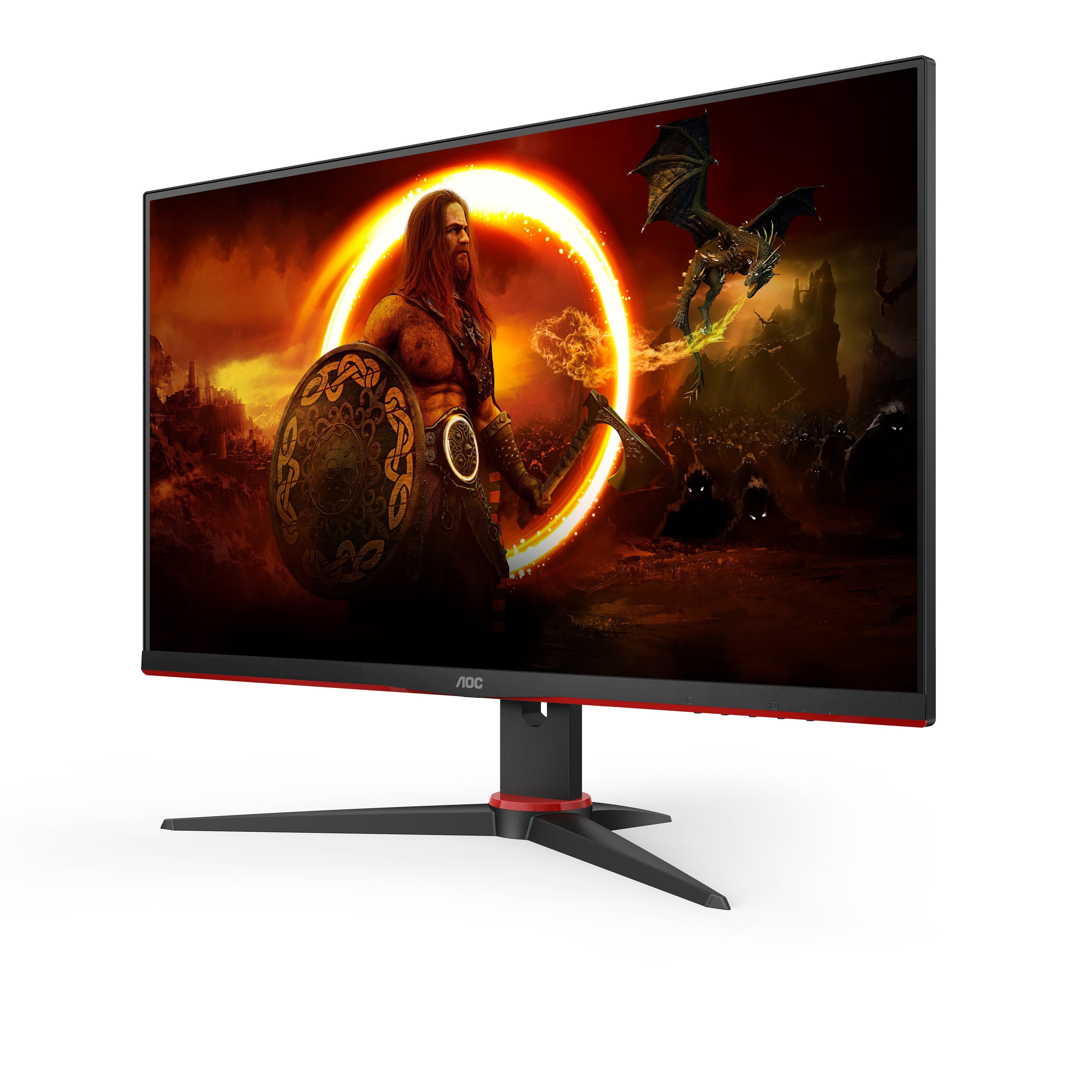 Monitor Aoc Gaming 24g2ze/Bk - Led Monitor - Full Hd (1080p) - 23.8" With 240 Hz Refresh Rate, 0.5 Ms Response Time And Freesync Premium, The Aoc 24g2ze Delivers Flawless And Smooth Gameplay. 300 Nits Luminance, Full Hd And A 23.8" Tn Panel