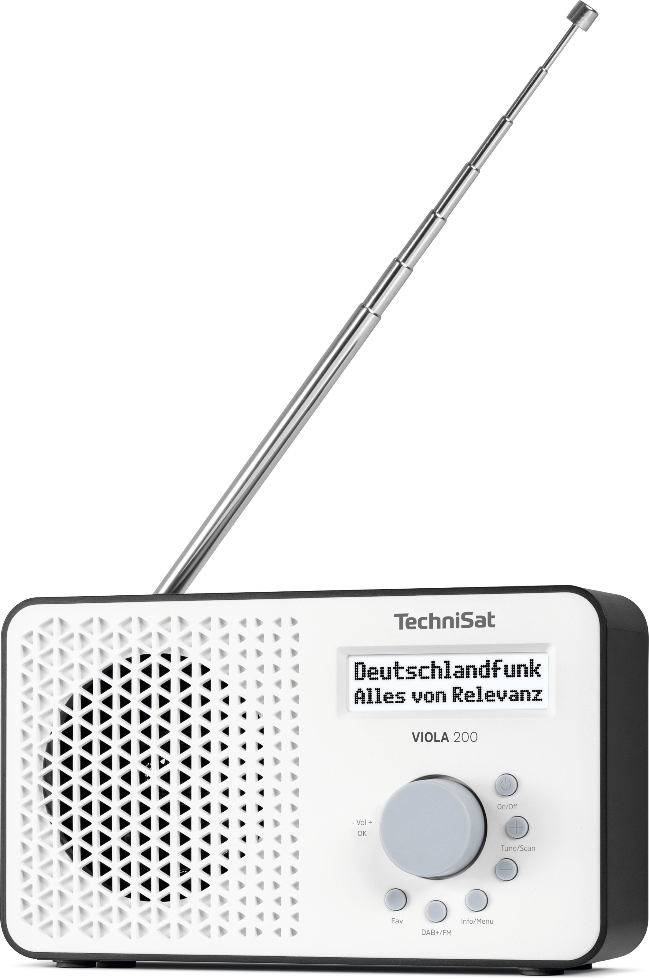 Technisat Viola 200 Weiss/Schwarz