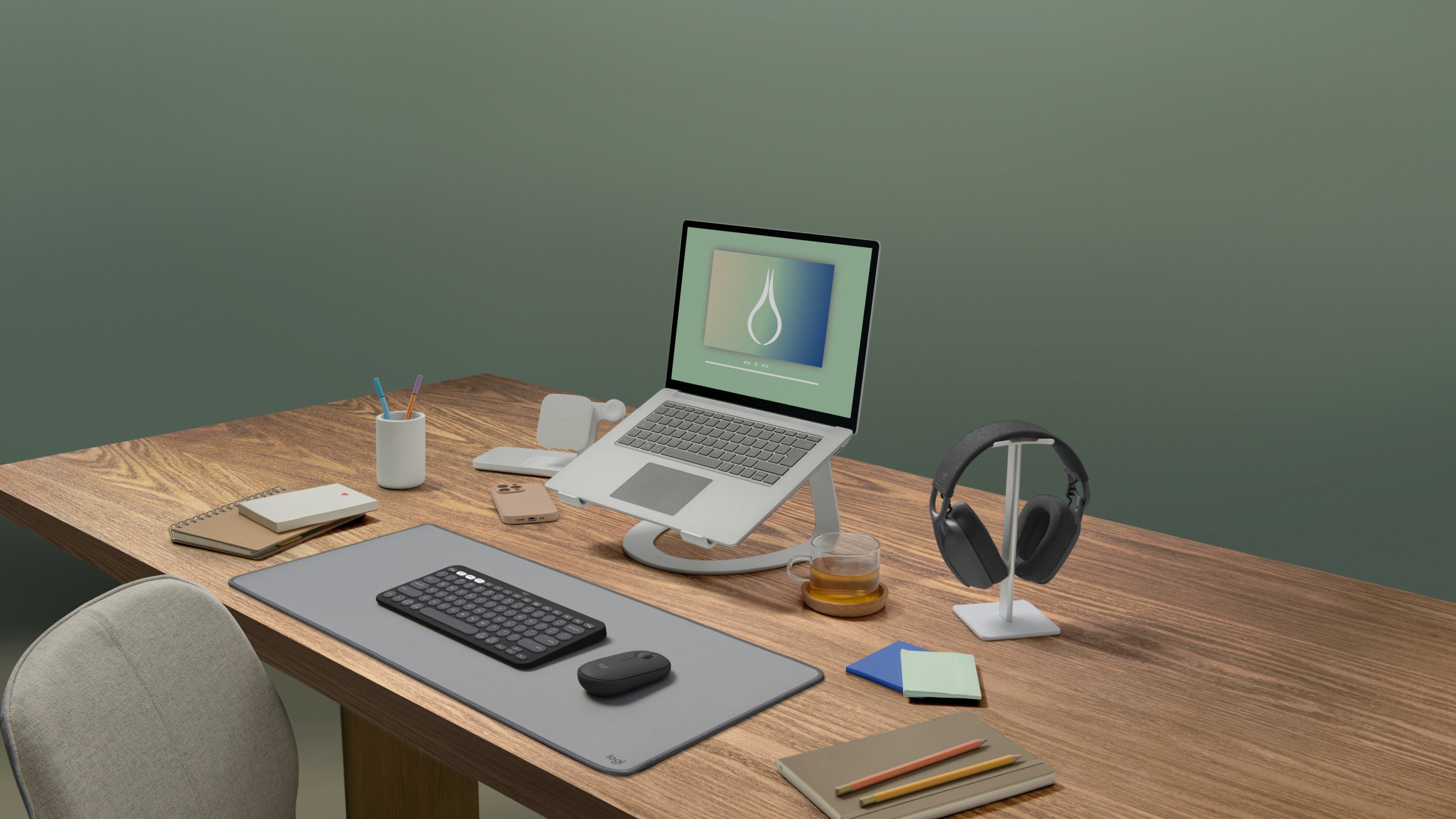 Raton Logitech Wireless Pebble 2 M350s Grafito 910-007015