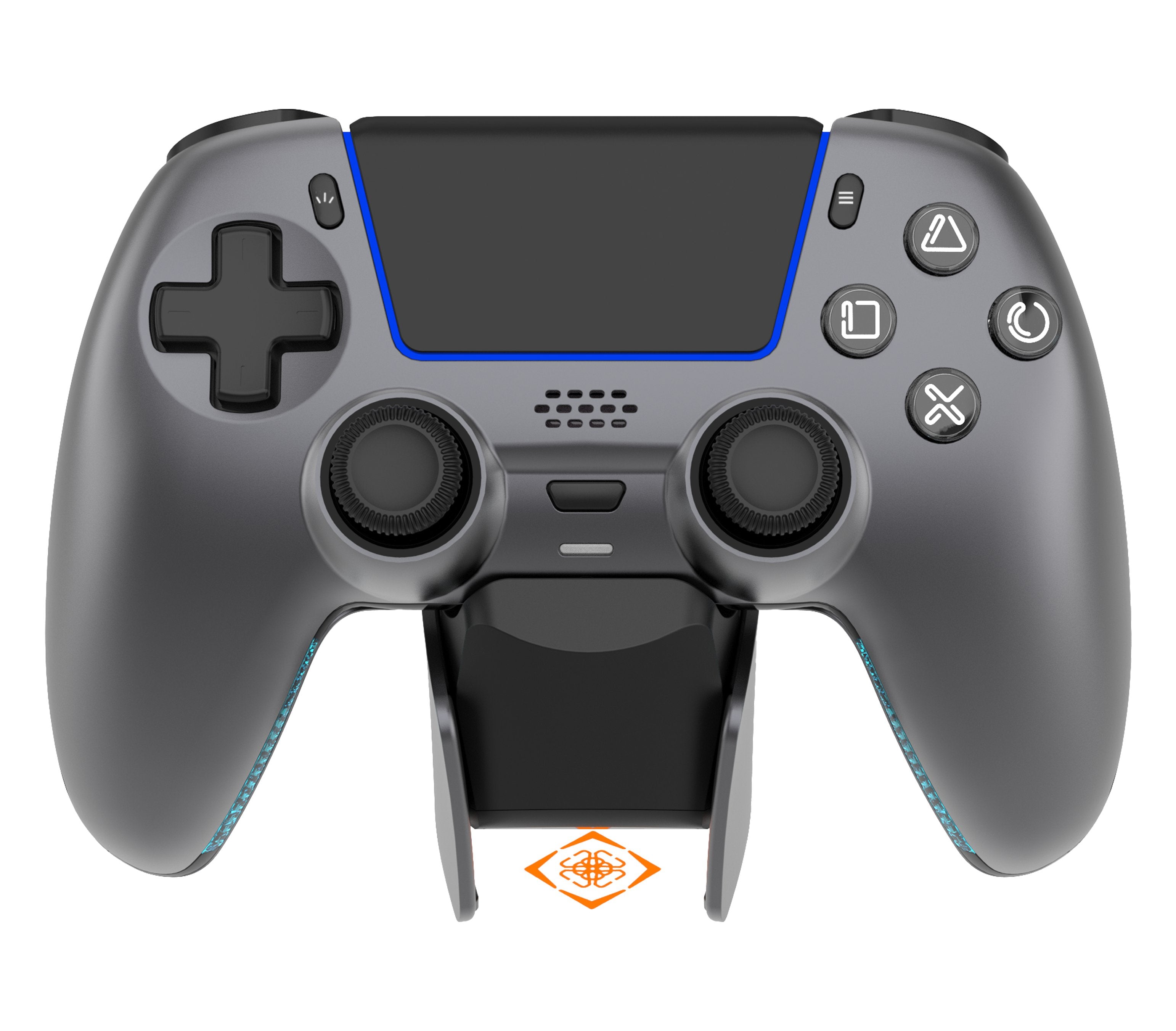 EAN 7333048072498 - Deltaco Gaming GAM-199-STEELGRAY mando y volante Gris, Metálico, Acero Bluetooth/USB Gamepad PlayStation imagen 1