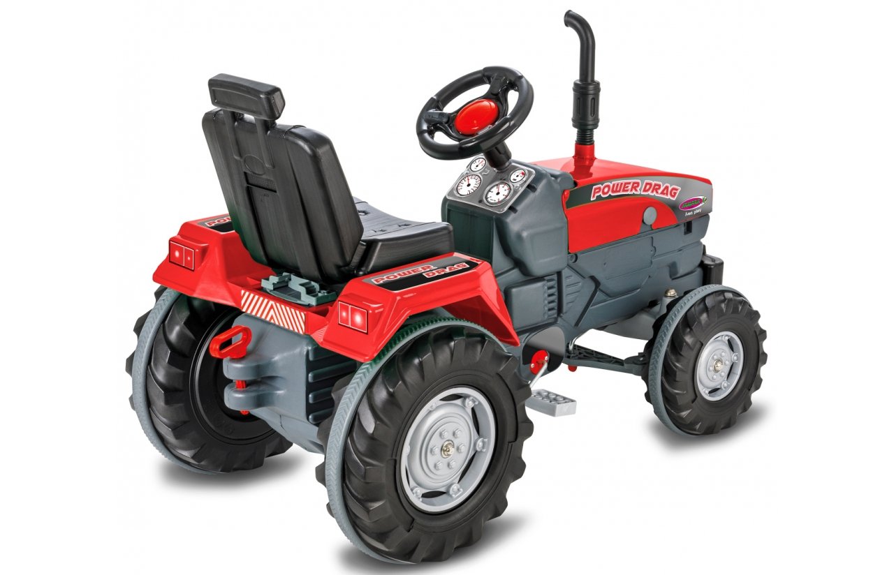 Tractor De Pedal Jamara Power Drag Rojo
