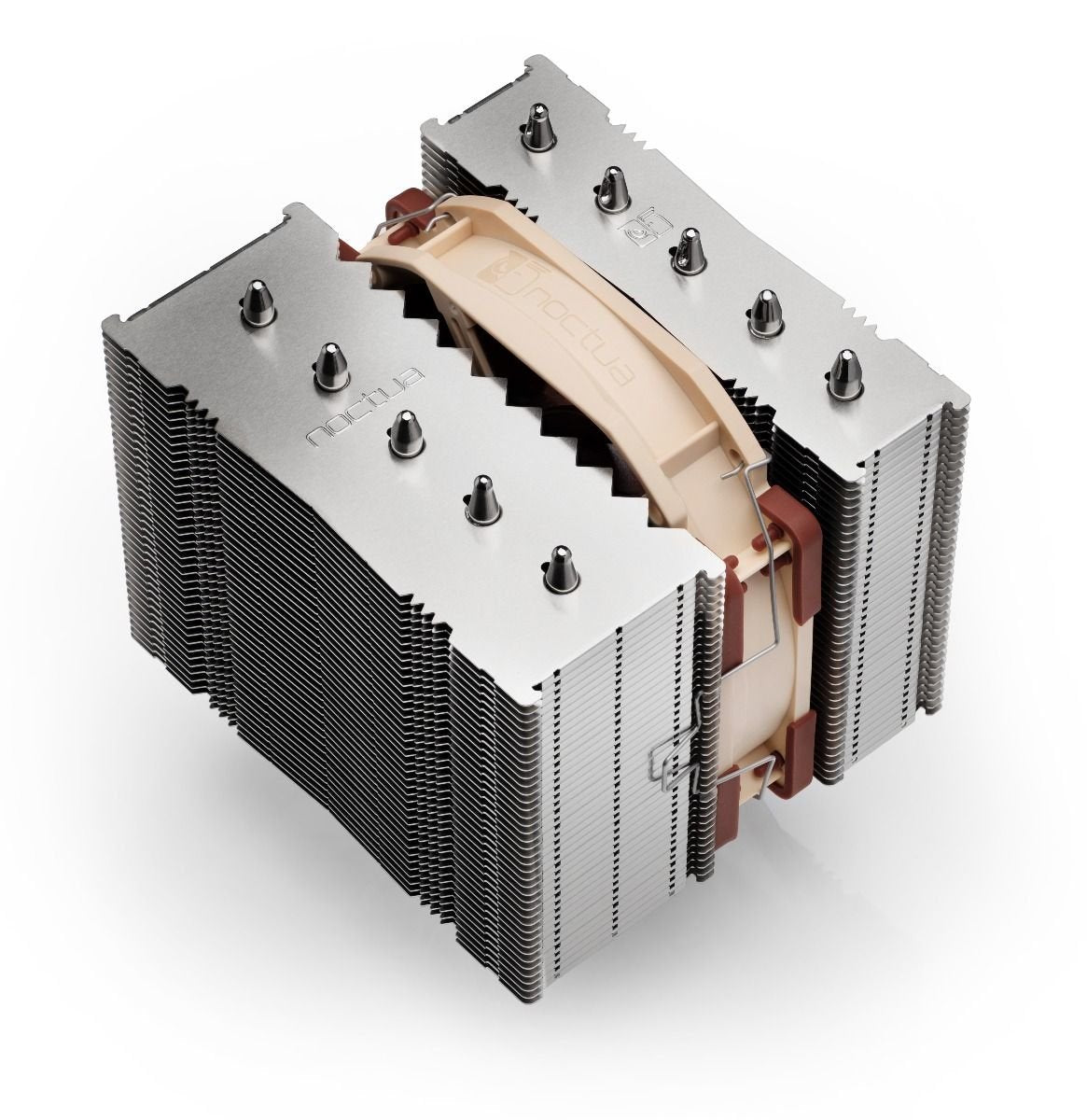 EAN 9010018000337 - Noctua NH-D12L sistema de refrigeración para ordenador Procesador Refrigerador de aire Aluminio, Beige, M imagen 4