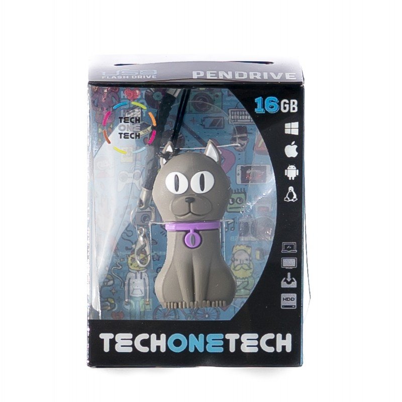 Pendrive 32gb Tech One Tech Félix The Cat Usb 2.0