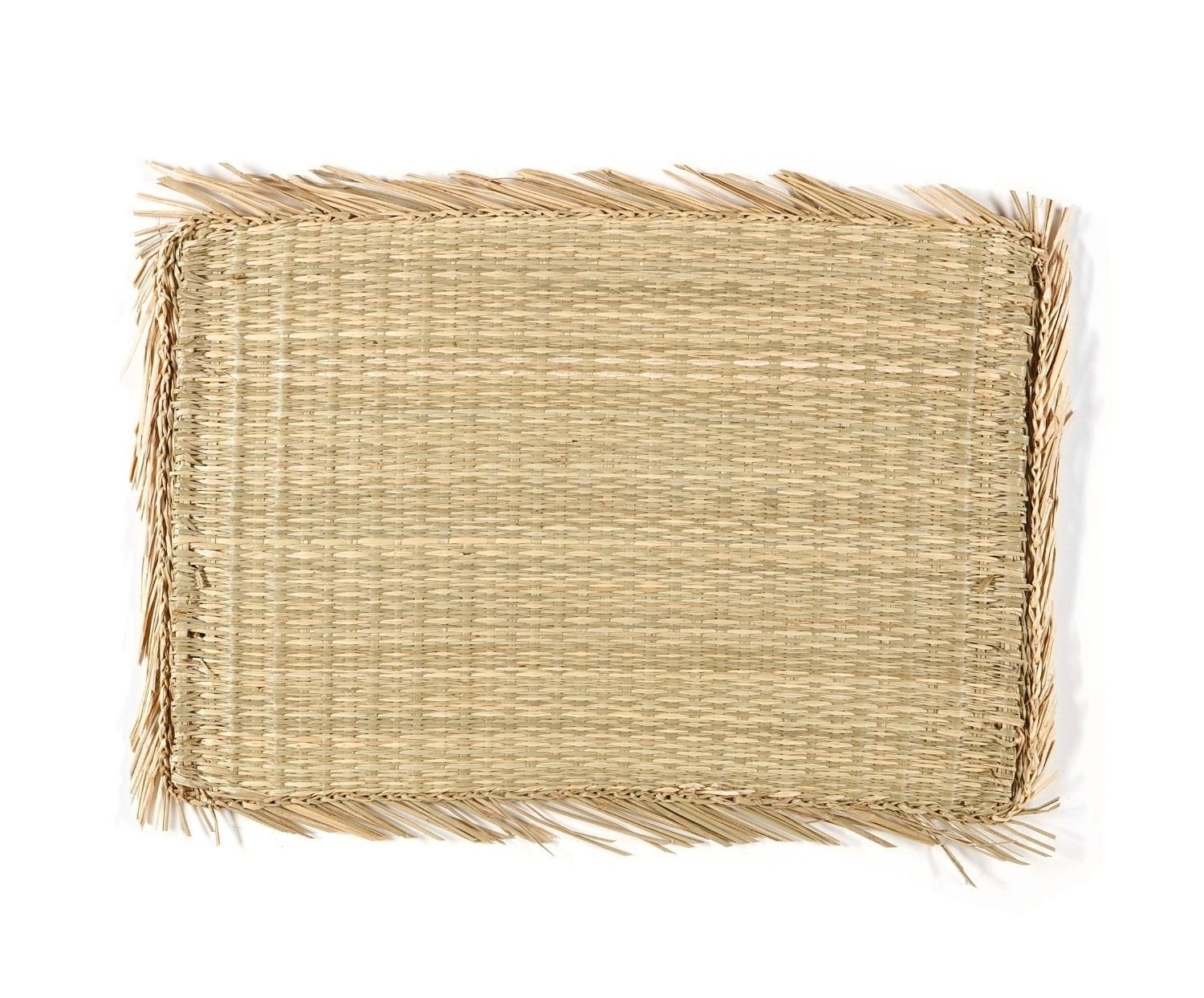 Mantel Individual, Alga Marina, Flecos, 47 X 32 Cm