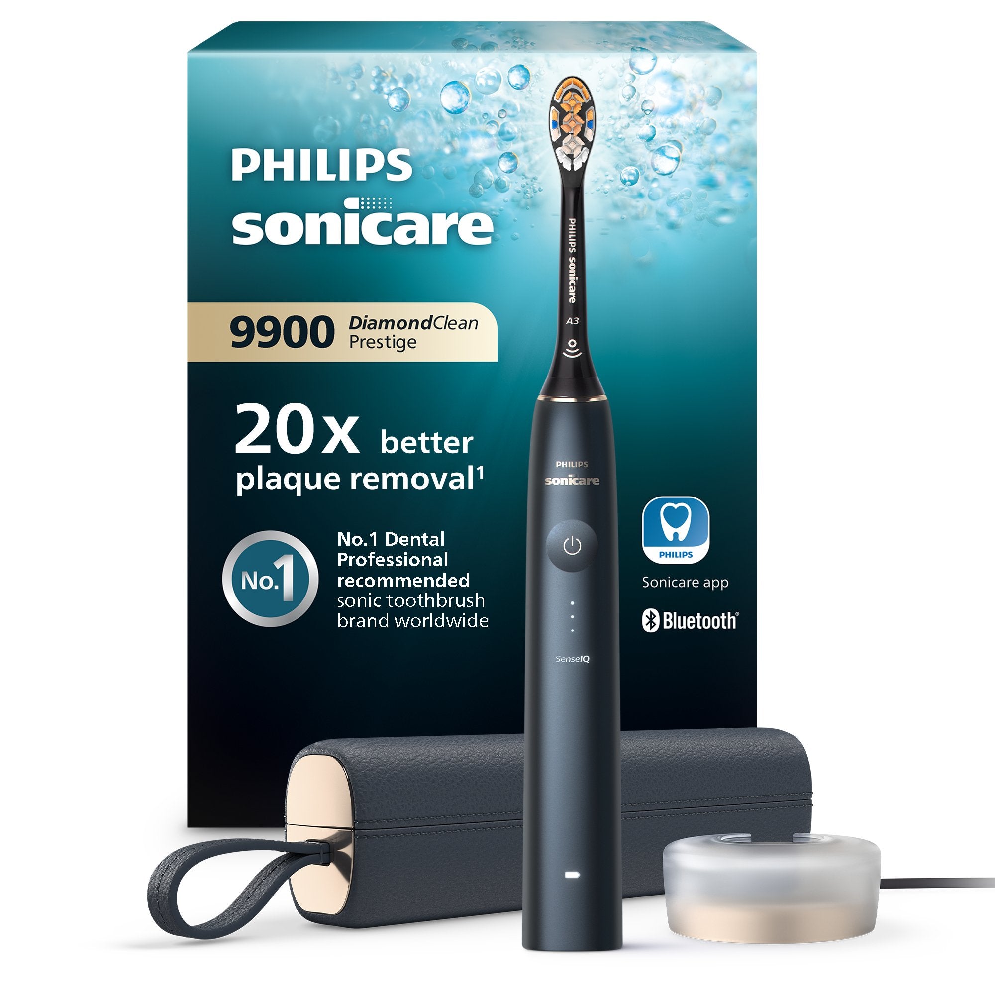 EAN 8710103975045 - Philips Sonicare DiamondClean Prestige 9900 HX9992/12 cepillo eléctrico para dientes Adulto Cepillo denta imagen 5