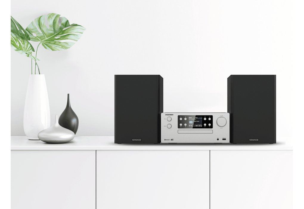 Kenwood M-925dab-S Micro Hifi-Symem Mit Dab+, Bluetooth, Usb Und Cd Plata