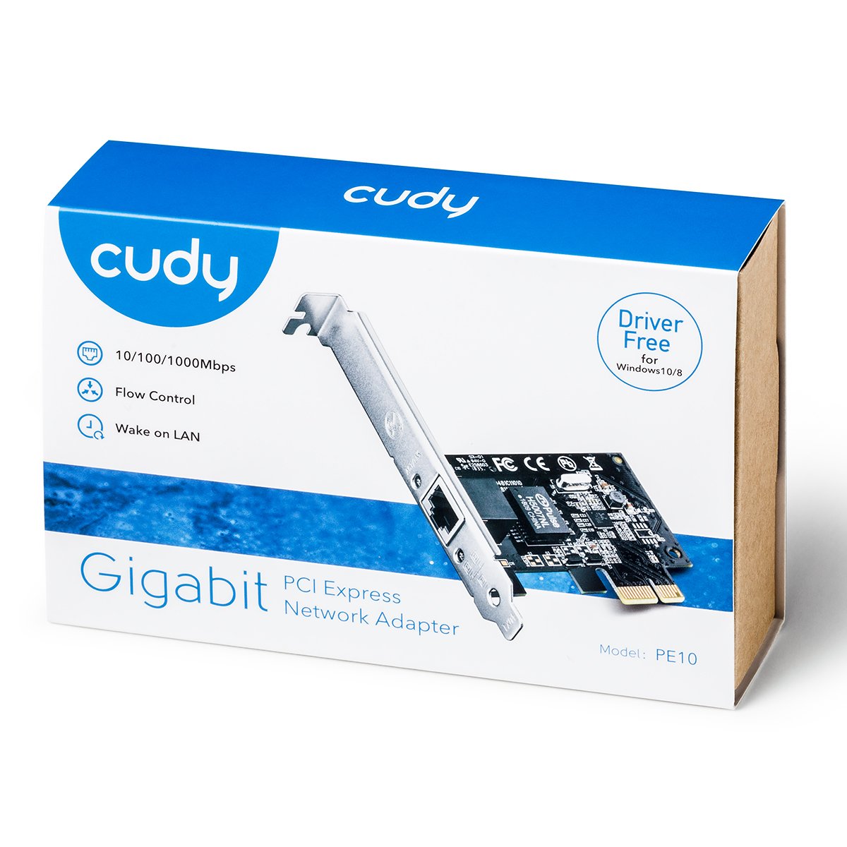 EAN 6971690790493 - Cudy PE10 adaptador y tarjeta de red Interno Ethernet 1000 Mbit/s imagen 2