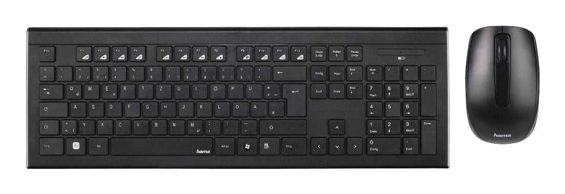 EAN 4047443384959 - Hama 69182664 teclado Ratón incluido Hogar RF inalámbrico QWERTY Español Negro imagen 8