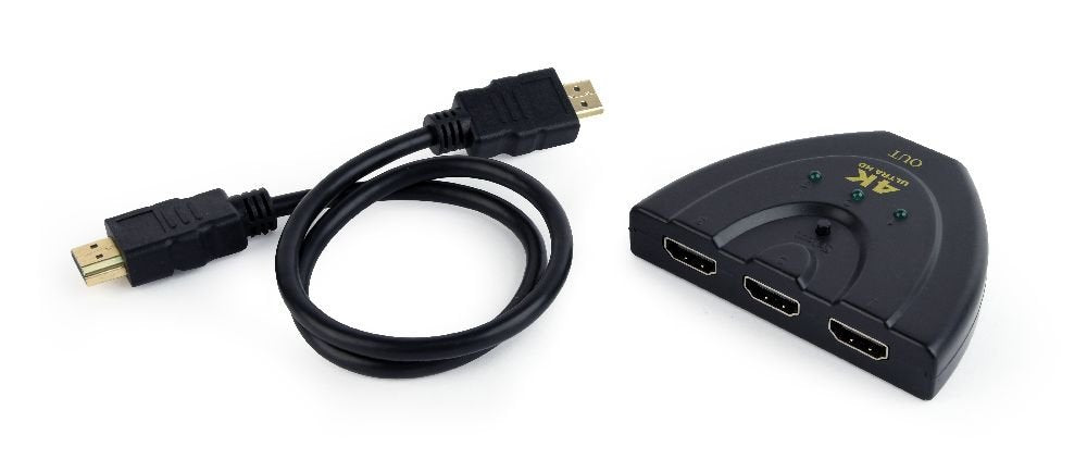 EAN 8716309097208 - Gembird DSW-HDMI-35 hub de interfaz Negro imagen 3