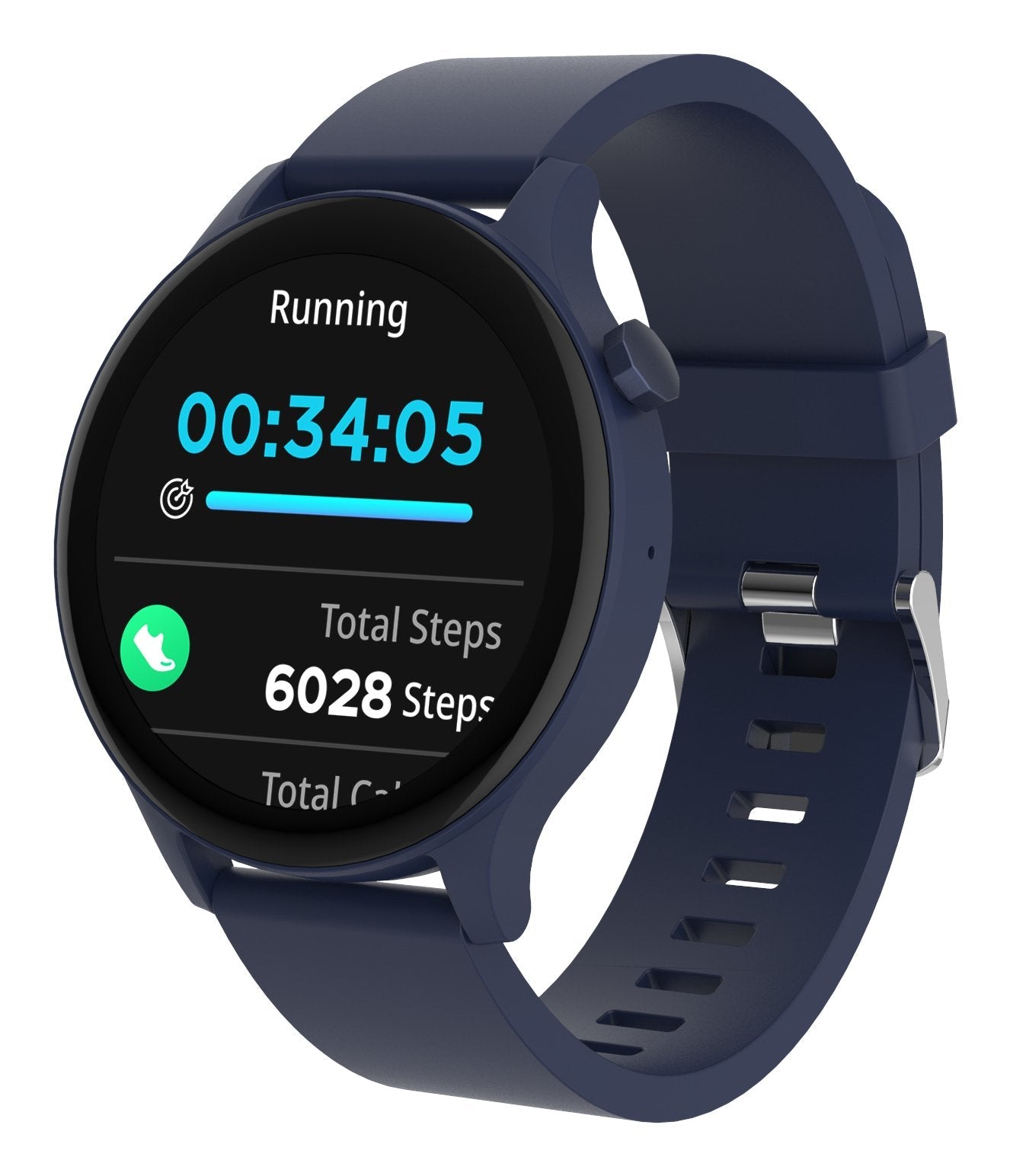 Smartwatch Denver Swc-338bu 3,51 Cm (1.38") Tft 44.5 Mm Digital 240 X 240 Pixeles Pantalla Táctil Azul