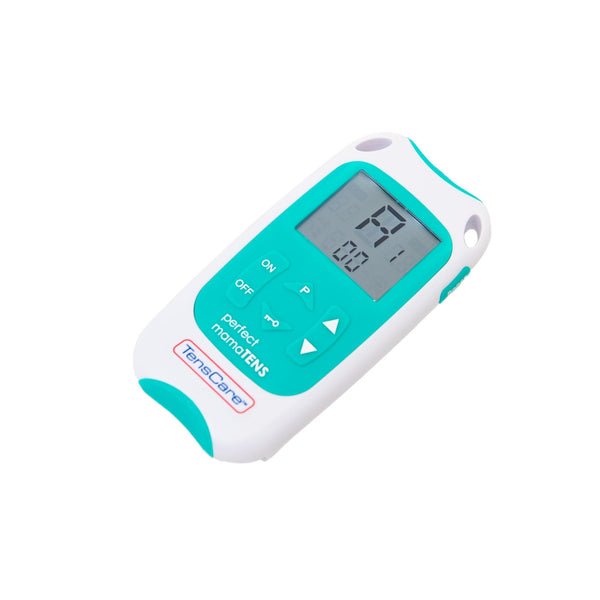 Tenscare K-Pm Estimulador Muscular Electrónico Lámina Adhesiva 2 Canales Turquesa, Blanco