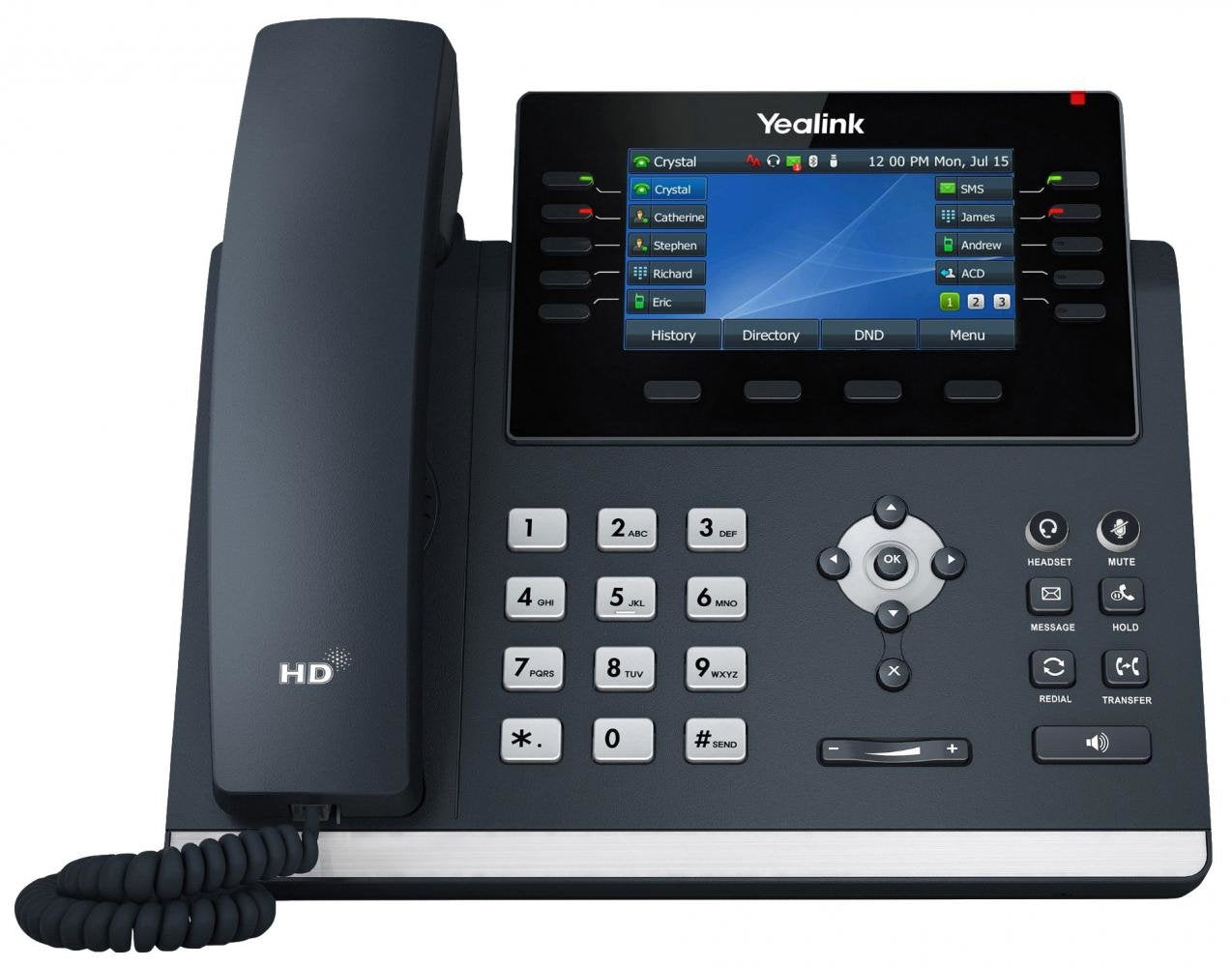 Yealink Telefono T46u 16 Cuentas Sip Poe