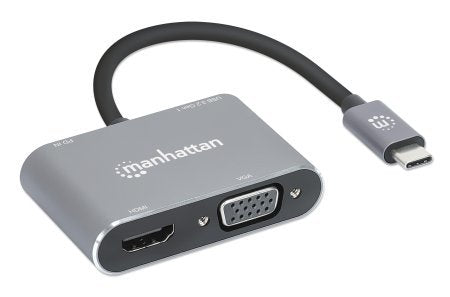 EAN 0766623130691 - Manhattan 130691 base para portátil y replicador de puertos Alámbrico USB 3.2 Gen 1 (3.1 Gen 1) Type-C Gr imagen 4