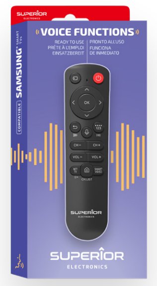 EAN 8054242081589 - Superior SUPTBB002 mando a distancia Bluetooth TV Botones imagen 2