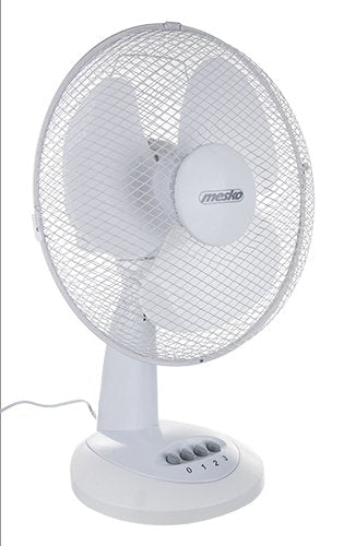 Ventilador De Sobremesa Mesko Ms 7309 Blanco