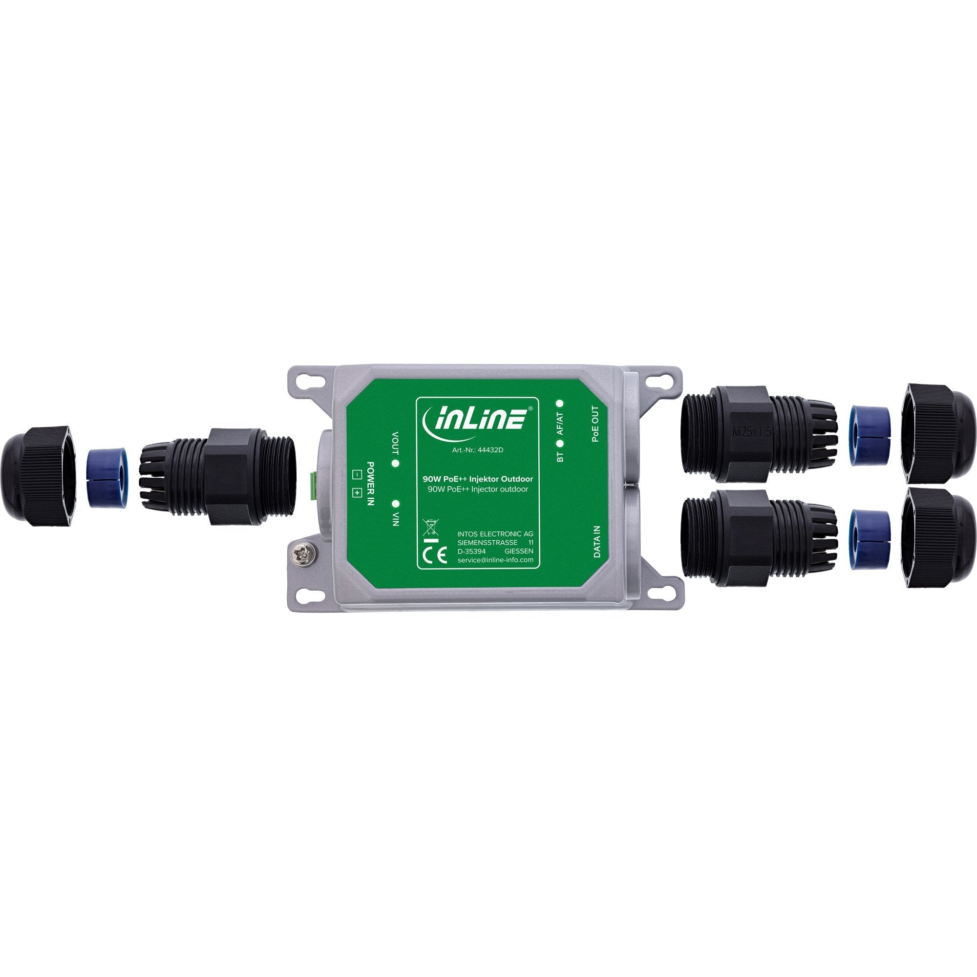 Inyector Poe++ Para Exteriores, 10 Gb/S, 90 W, Ip67 Inline®