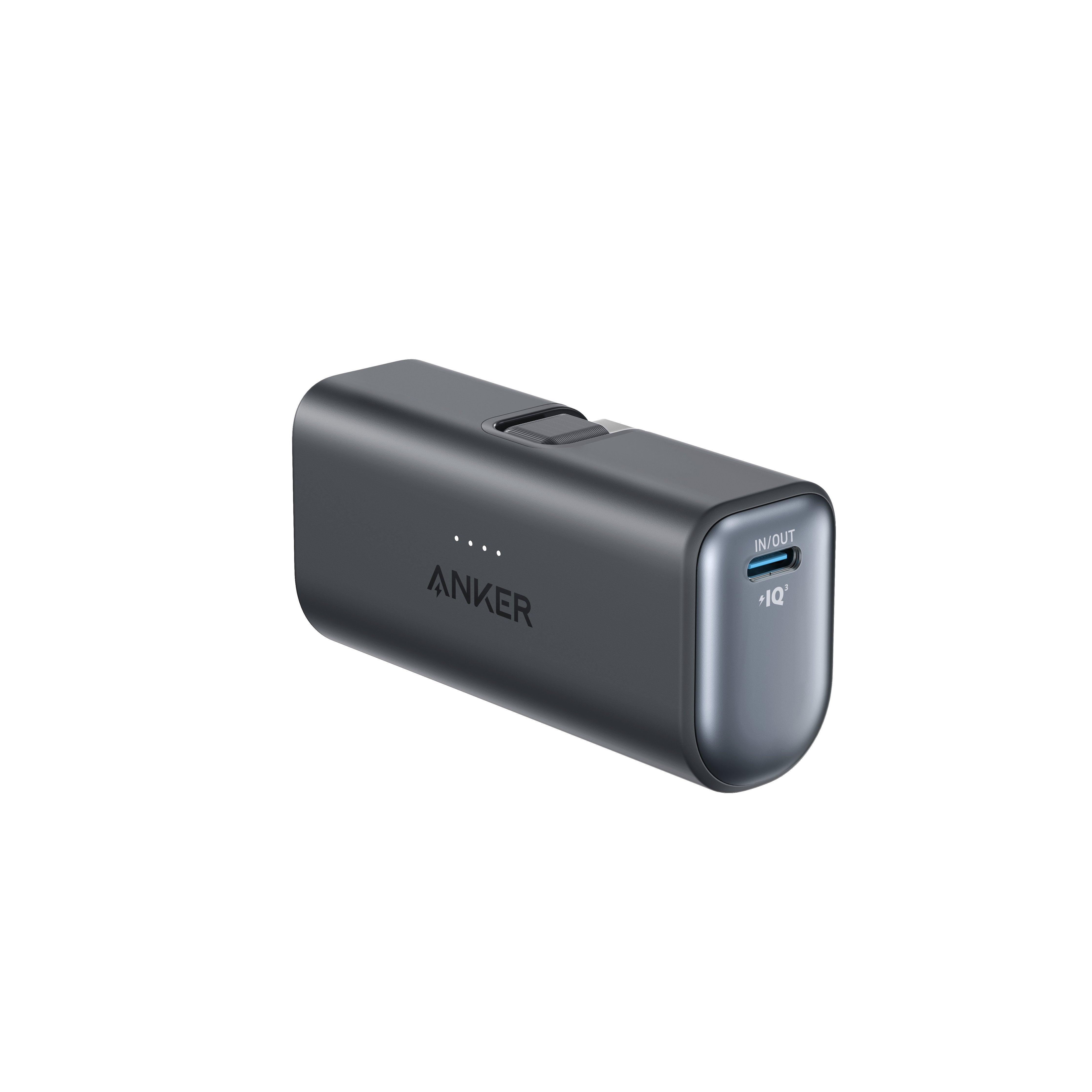 Powerbank Nano Anker 5k 22,5w Conector Usb-C Negro