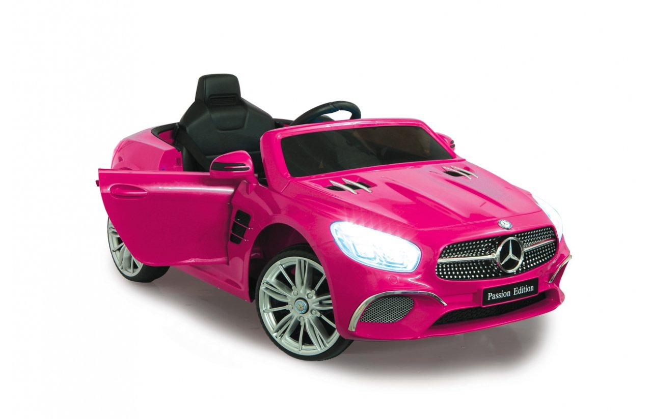 Jamara Ride-On Mercedes-Benz Sl 400, Vehículo Para Niños Rosa, 12v